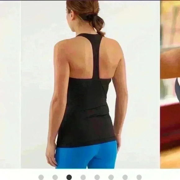 Lululemon Power  Up Tank (Black) - Picture 4 of 16